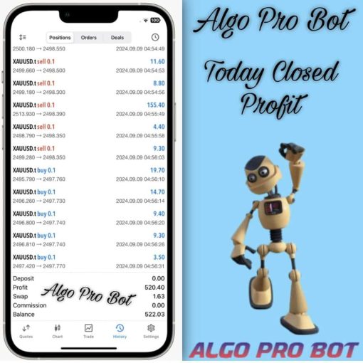 AlgoProBotEA4 OnShoppie Algo Pro Bot EA