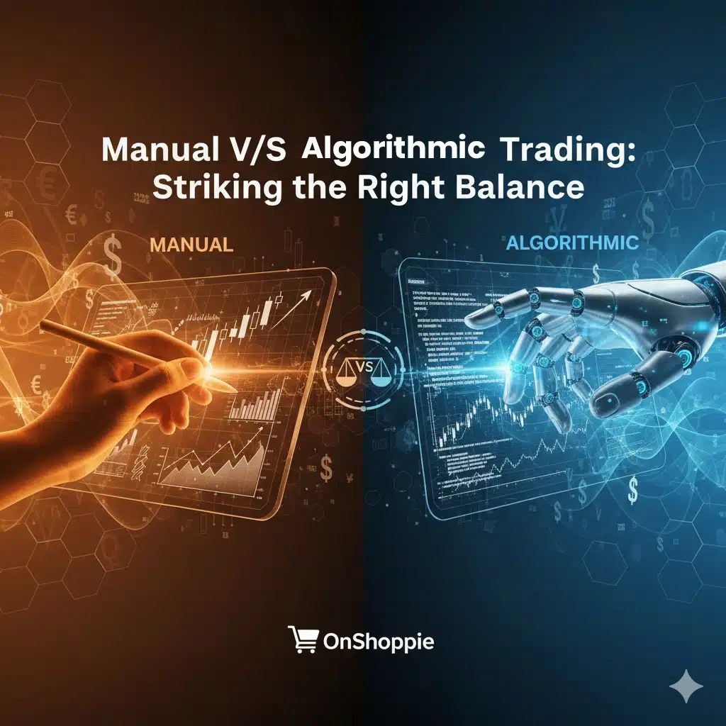 Manual vs Algorithmic Trading Striking the Right Balance   OnShoppie