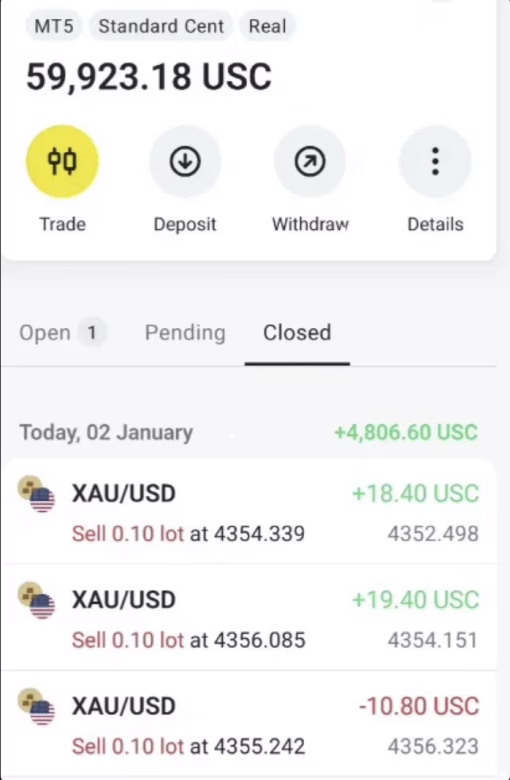 Highly Profitable Gold Scalper