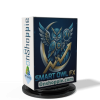 Smart Owl FX OnShoppie Boxed product with ornate blue owl logo and SMART OWL FX text on a curved display stand