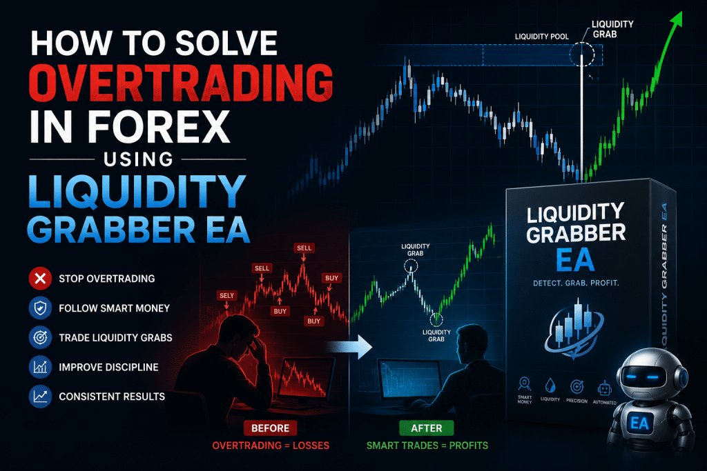 How To Solve Overtrading In Forex Using Liquidity Grabber EA