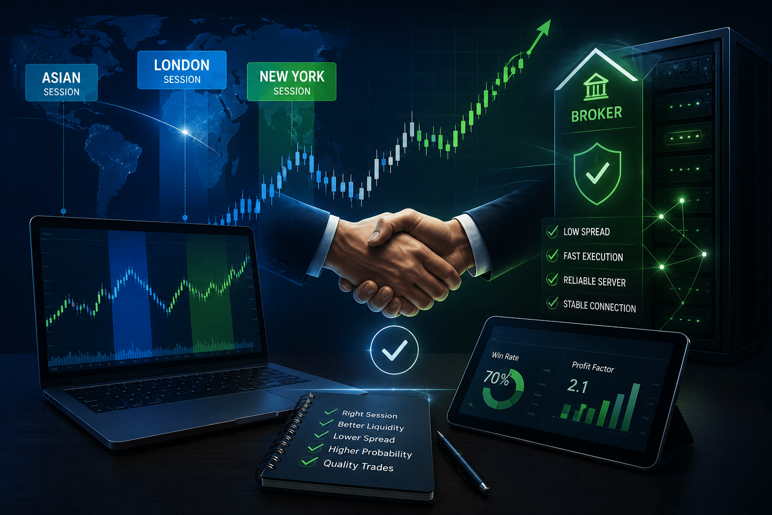 Improving Trade Quality With Session and Broker Alignment OnShoppie Improving Trade Quality With Session and Broker Alignment