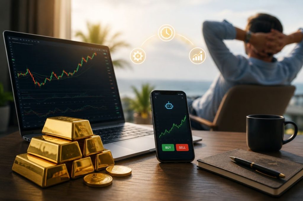 How to Manage Gold Trading Without Watching the Market